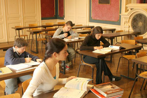 Students learning