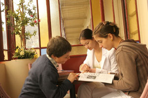 Students learning