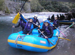Rafting is fun!