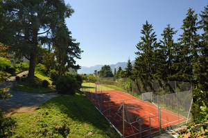 Outside